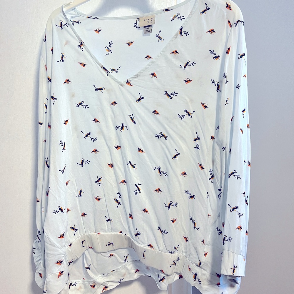 Cute bird shirt!